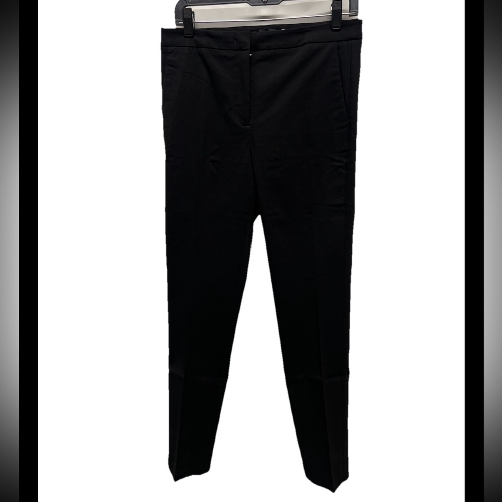 MNG by Mango Black Suit Mid Rise Trouser Pants Size 8 - Picture 3 of 8